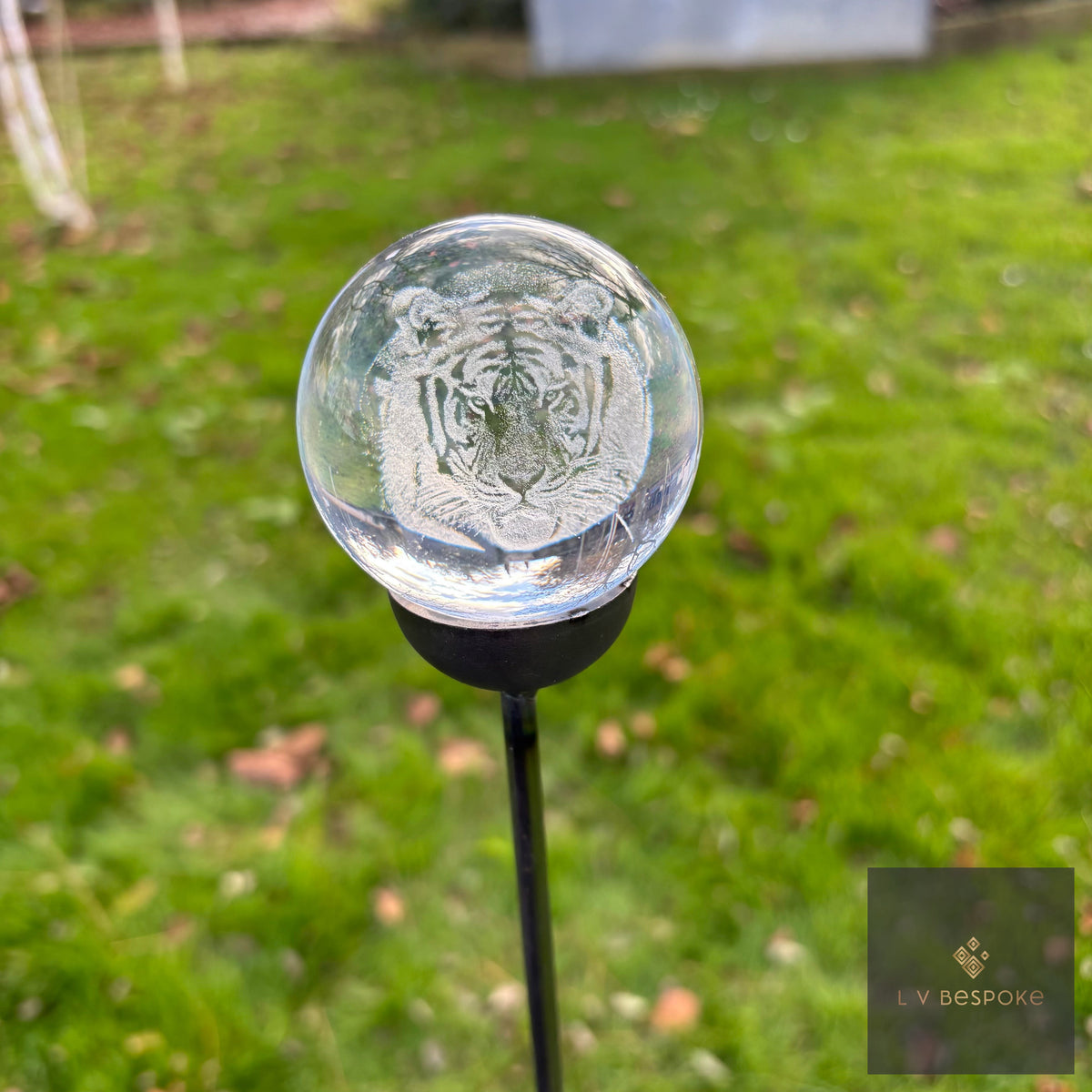 3D Orb Decorative Garden Stake