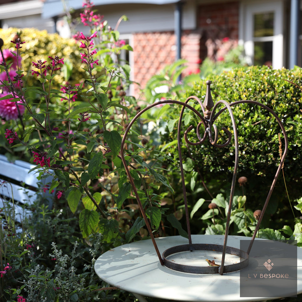 Bespoke Decorative Crown Garden Feature | Norfolk Steel