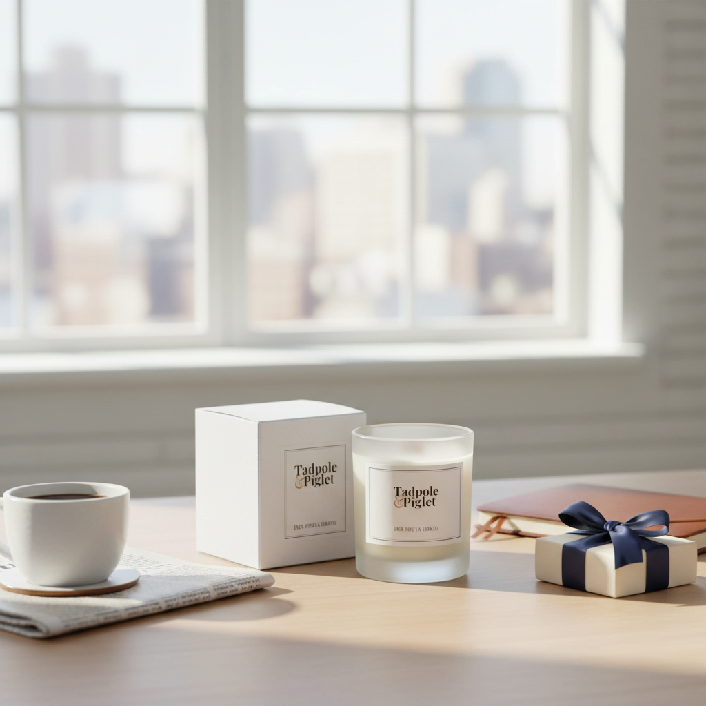 Dark Honey &amp; Tobacco Scented Candle