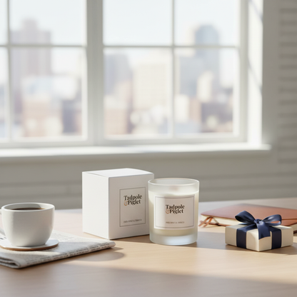 Dark Honey &amp; Tobacco Scented Candle