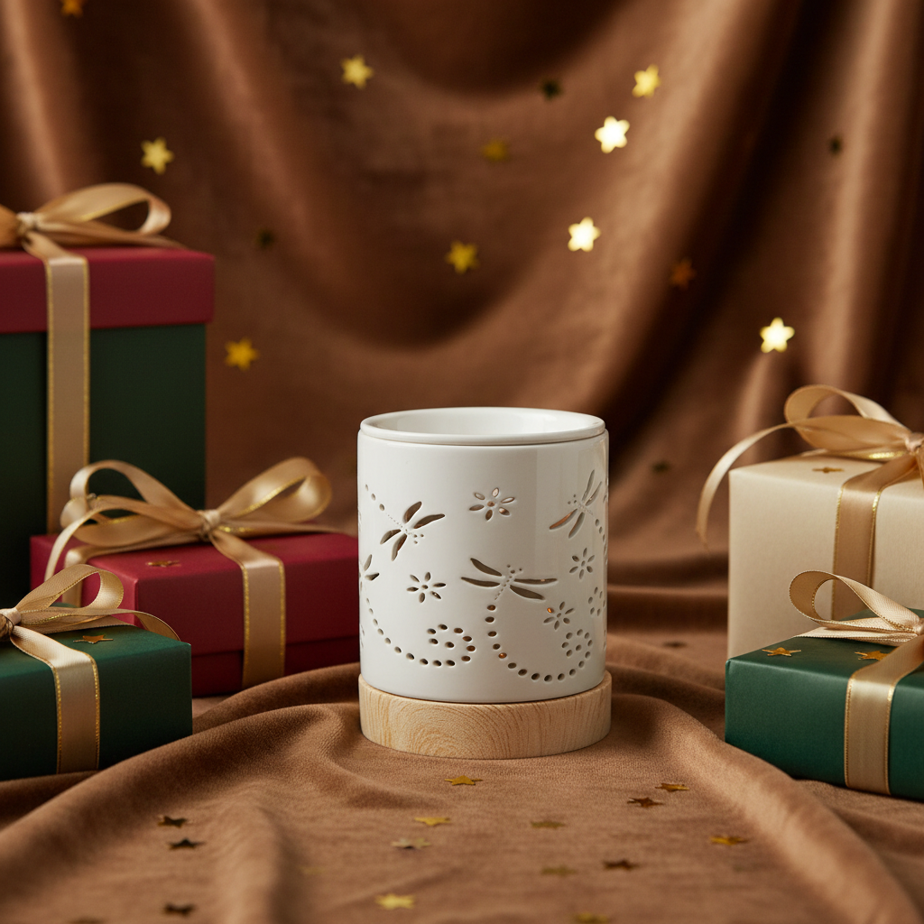 Dragonfly Matte Ceramic Wax Burner