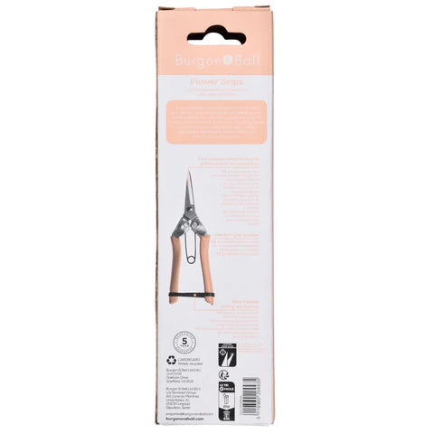Burgon & Ball Collector Fruit & Flower Snips - Blush Pink
