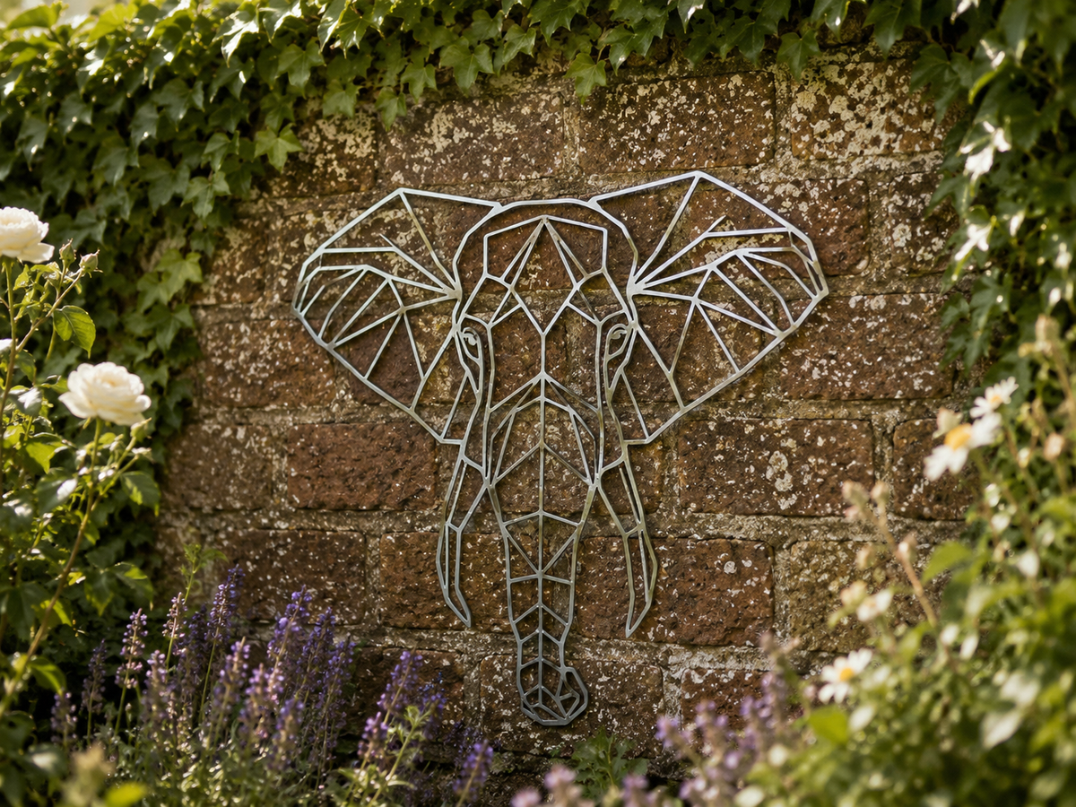 Geometric Animal Garden Wall Art