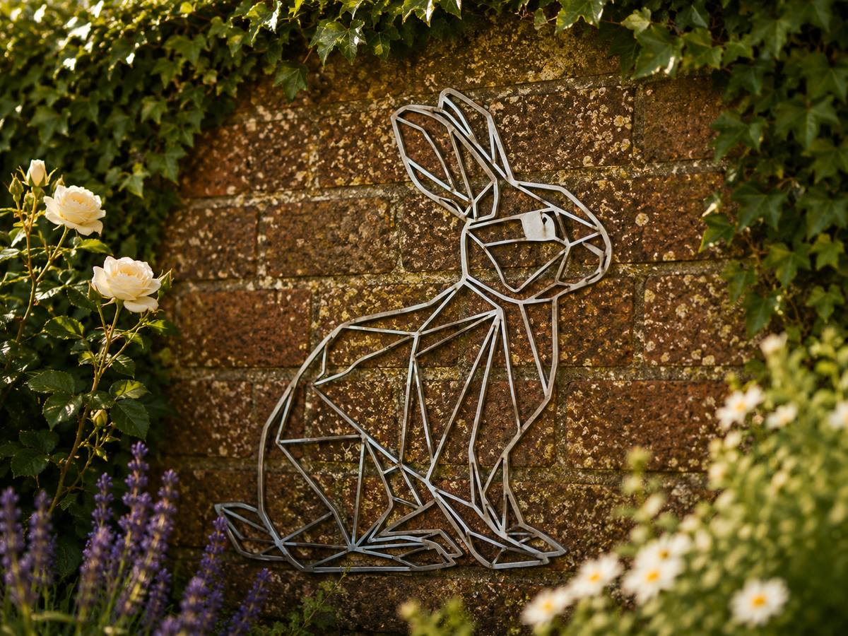 Geometric Animal Garden Wall Art