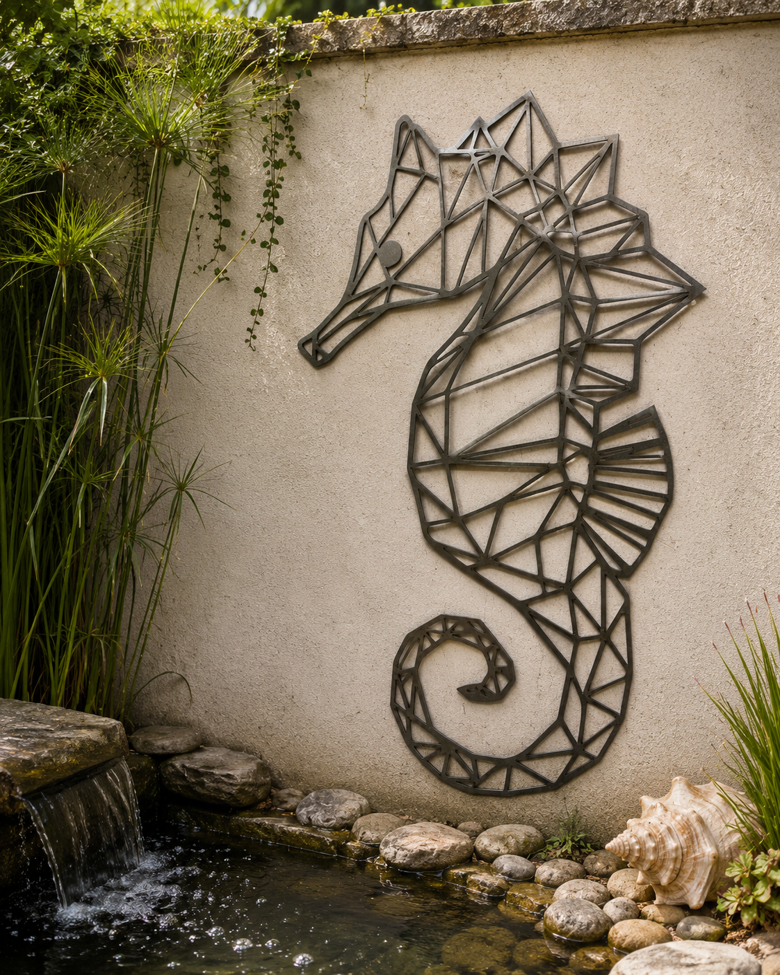 Geometric Animal Garden Wall Art