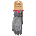 Burgon & Ball Love the Glove – Grey Tweed Gardening Gloves (S/M)