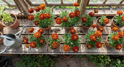 French Marigold Spanish Brocade