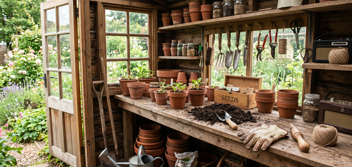 Step inside the Potting Shed