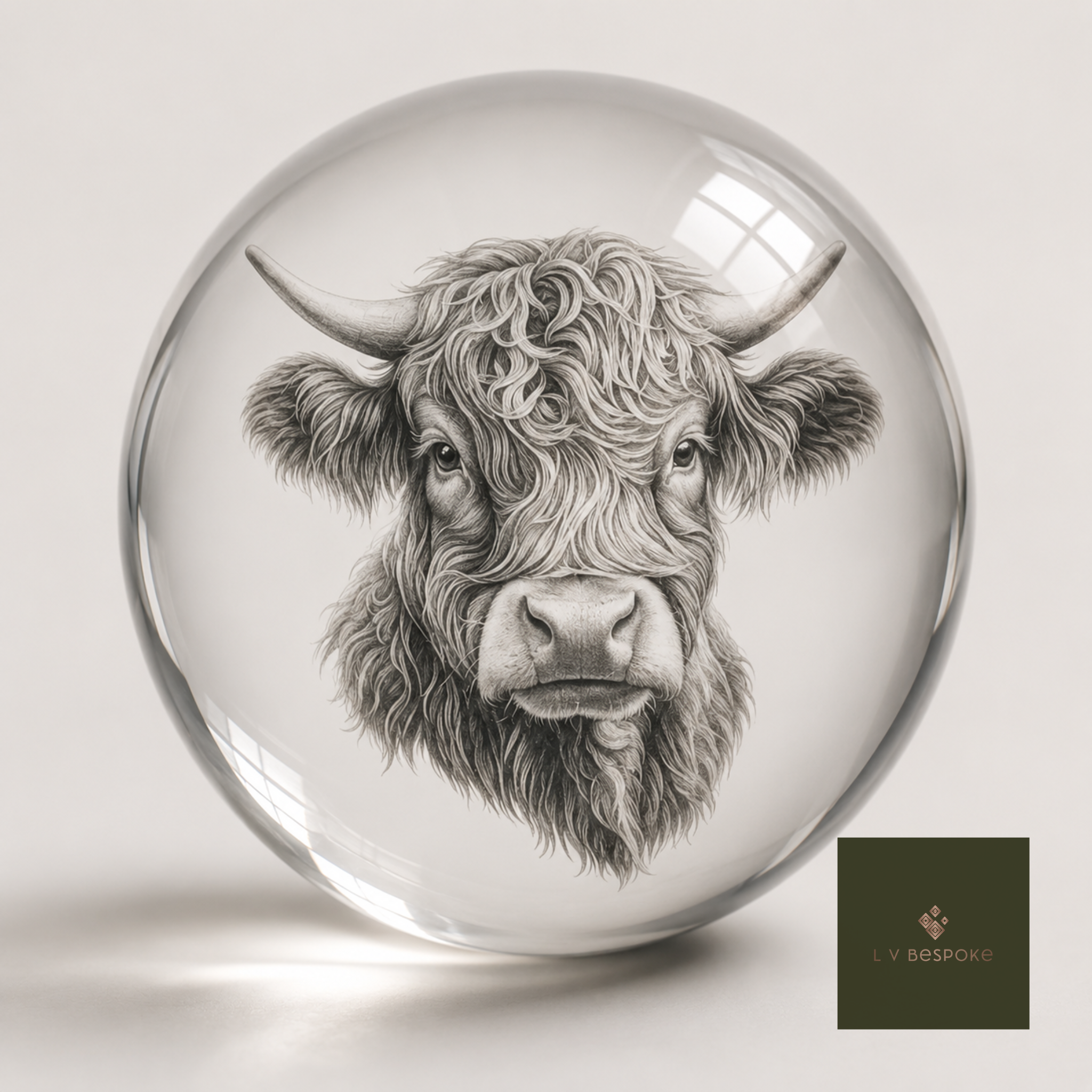 3D Orb Decorative Garden Stake
