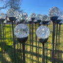 Bespoke Glass-Topped Garden Stake | 4 Sizes, 4 Finishes
