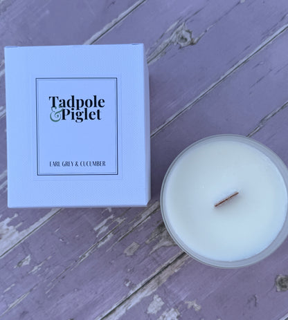 Earl Grey &amp; Cucumber Scented Candle