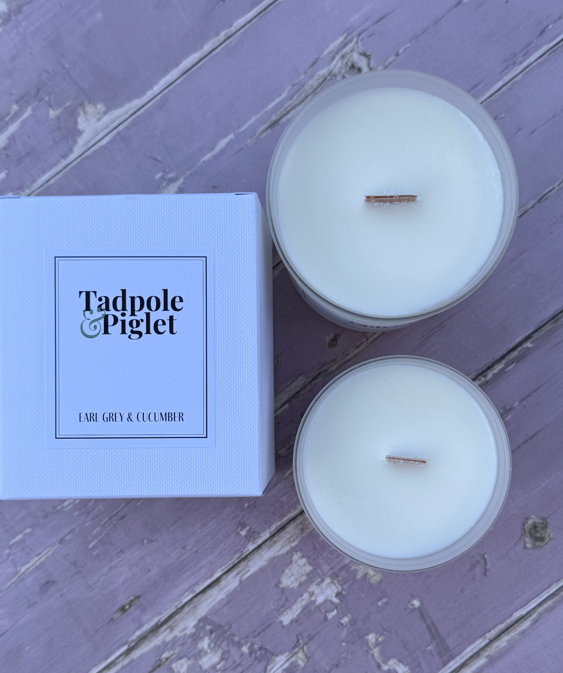 Earl Grey &amp; Cucumber Scented Candle