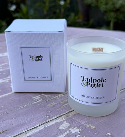 Earl Grey &amp; Cucumber Scented Candle