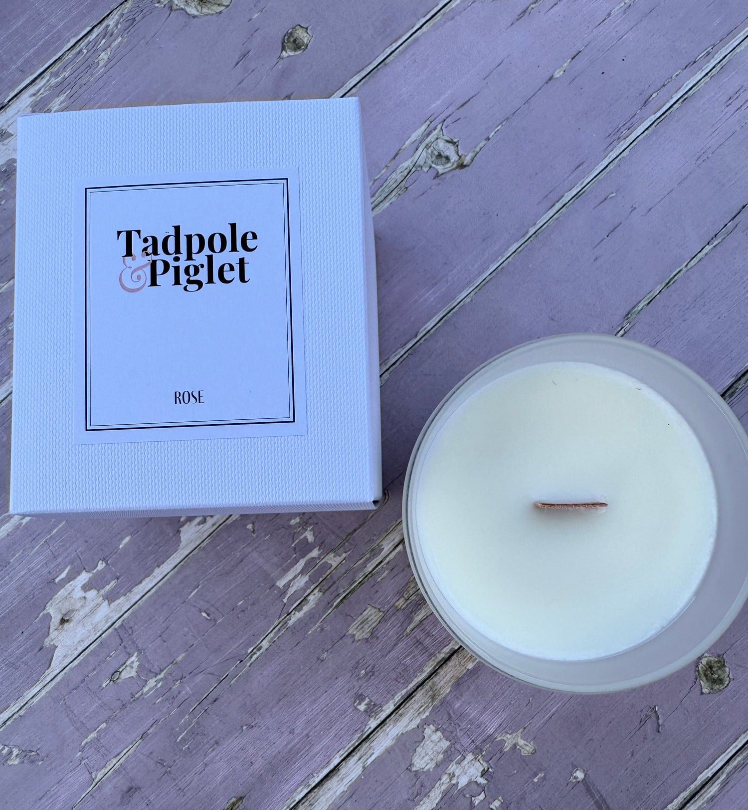 Rose Scented Candle