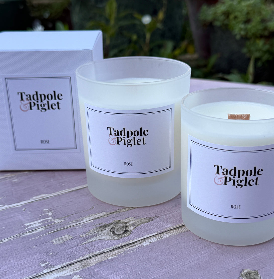 Rose Scented Candle