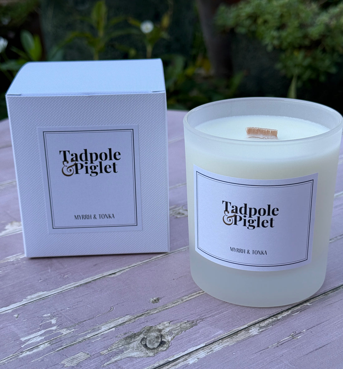 Myrrh &amp; Tonka Scented Candle