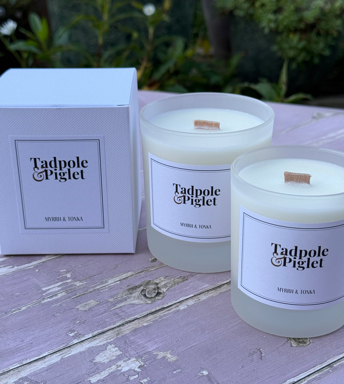 Myrrh &amp; Tonka Scented Candle