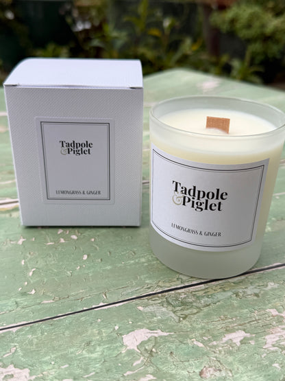 Lemongrass &amp; Ginger Scented Candle