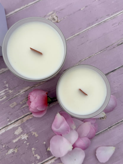 Damson &amp; Rose Scented Candle
