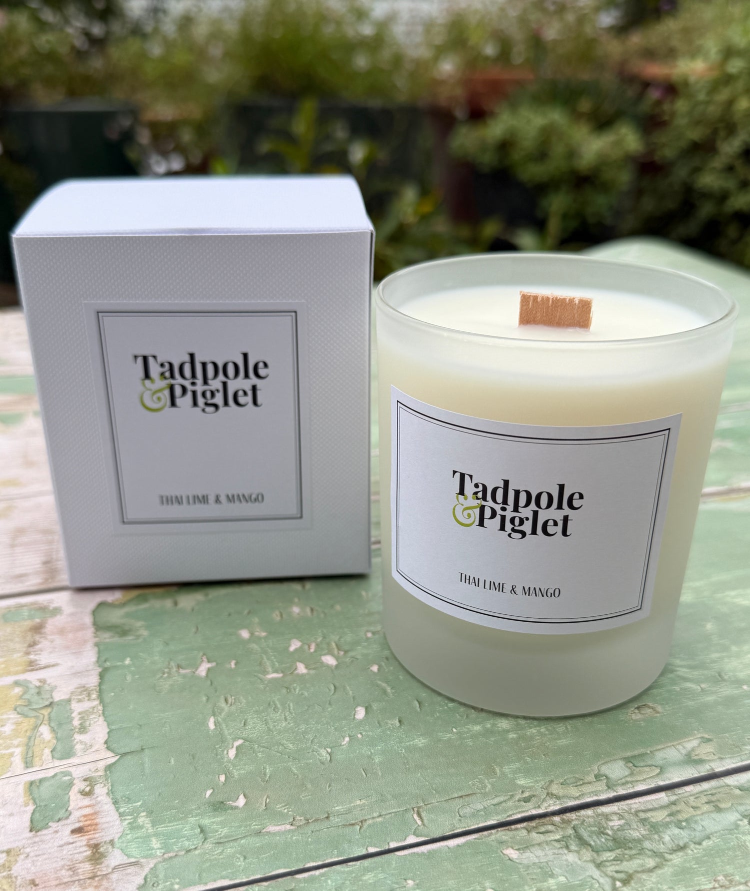 Thai Lime &amp; Mango Scented Candle