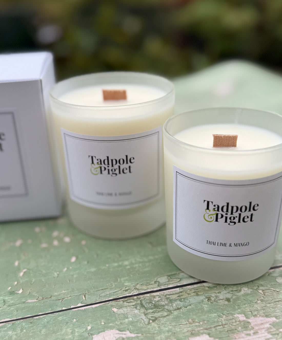 Thai Lime &amp; Mango Scented Candle