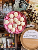 Coffee Caramel Botanical Wax Melts - Bishy Barnabees Cottage Garden Ltd