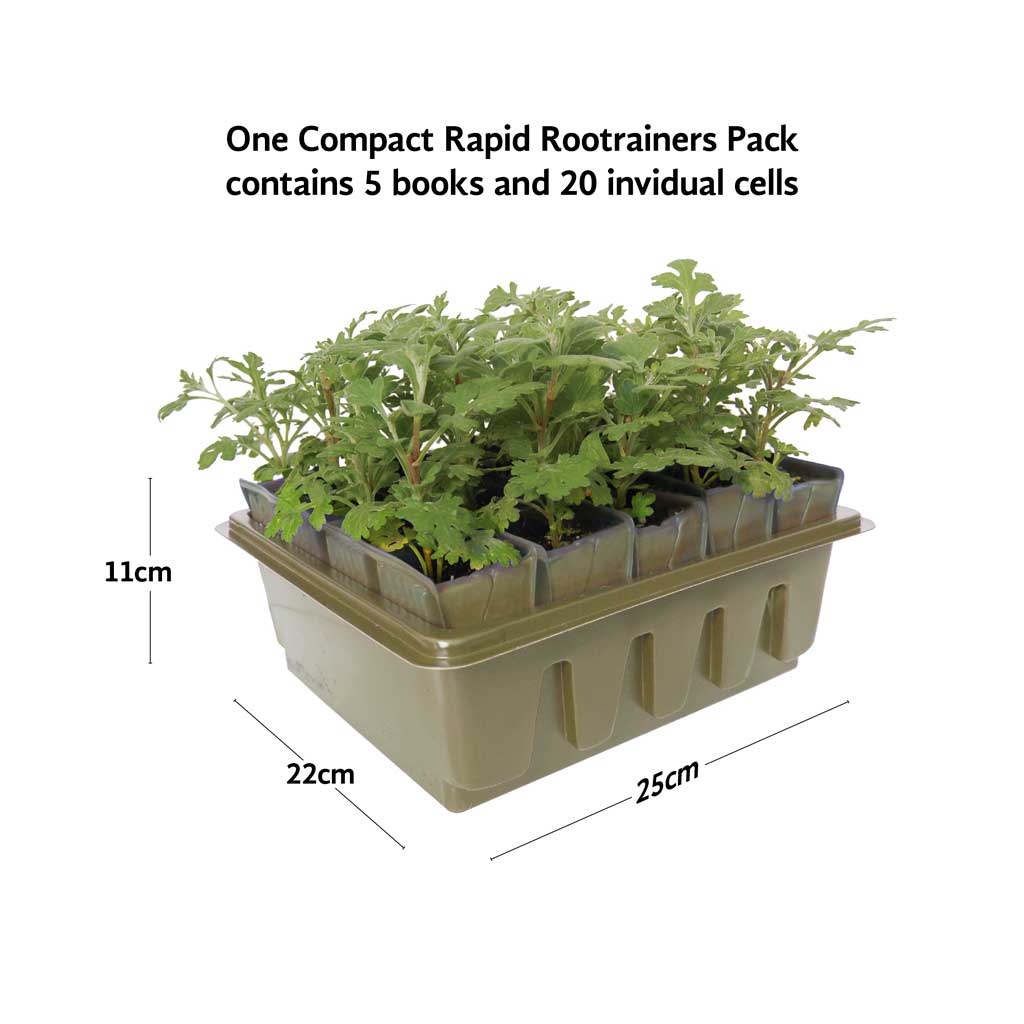 Haxnicks Compact Rapid Rootrainers | 20 Cells