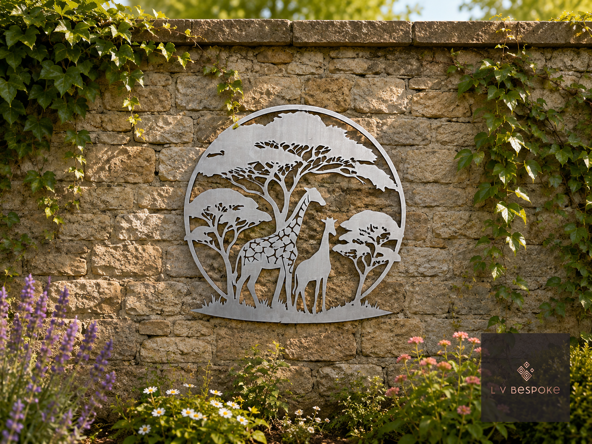 Safari Animal Garden Wall Art