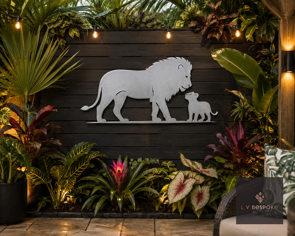 Safari Animal Garden Wall Art