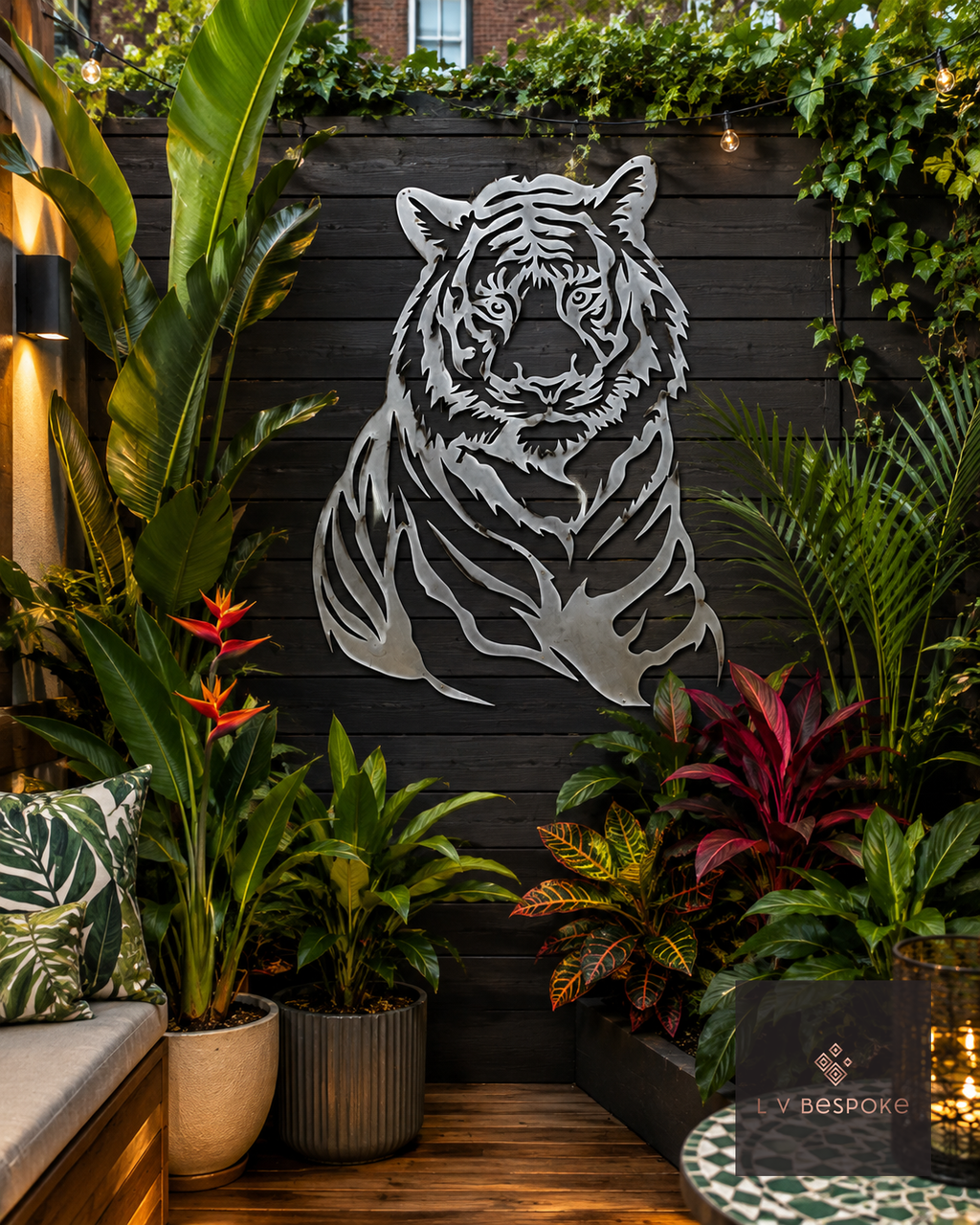 Safari Animal Garden Wall Art