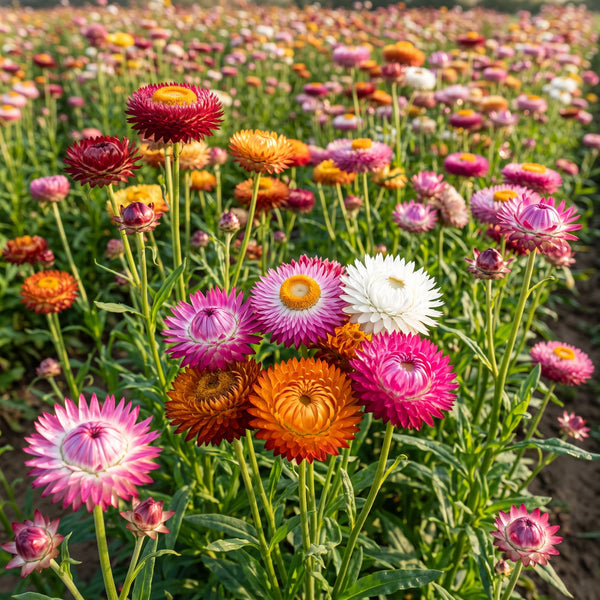 Strawflower Swiss Giant Mix