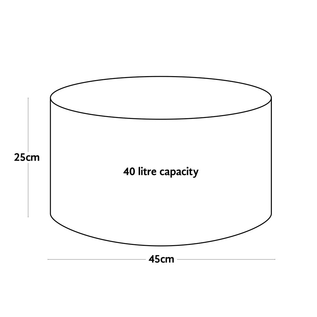 Vigoroot Herb Planter | 40 Litre Fabric Planter