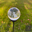 3D Orb Decorative Garden Stake