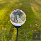 3D Orb Decorative Garden Stake
