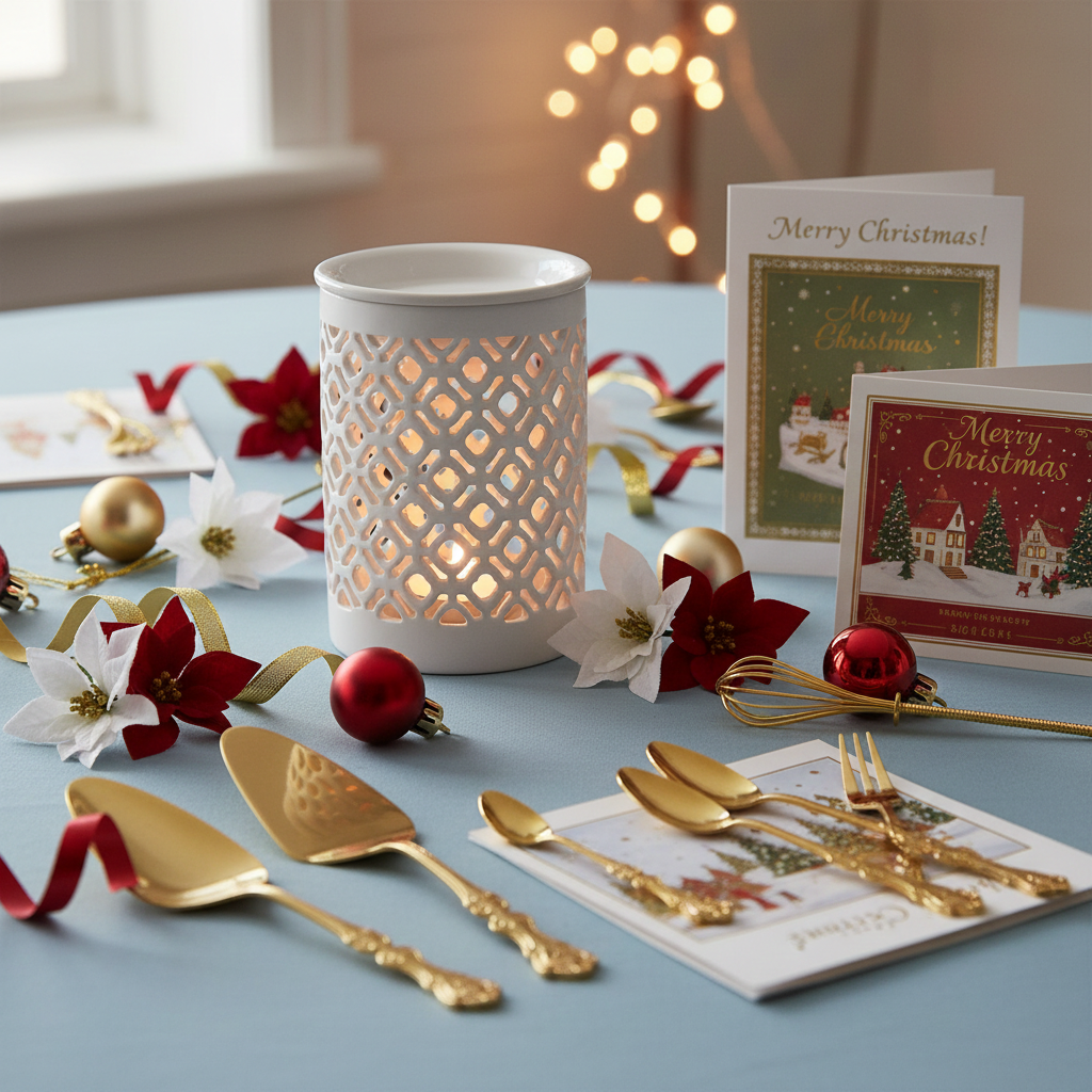 White Matte Lattice Cut Wax Burner (Seconds)