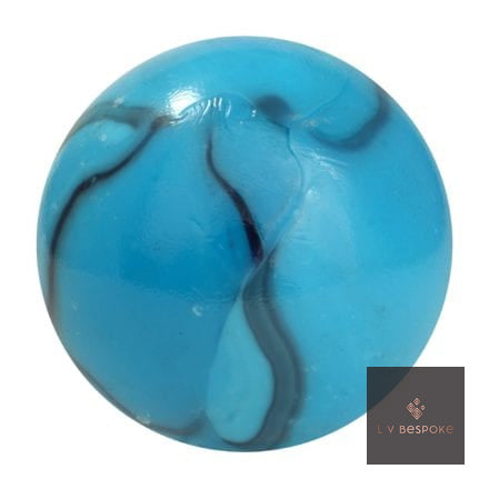 Brontosaurus marble – pale blue with dark veining