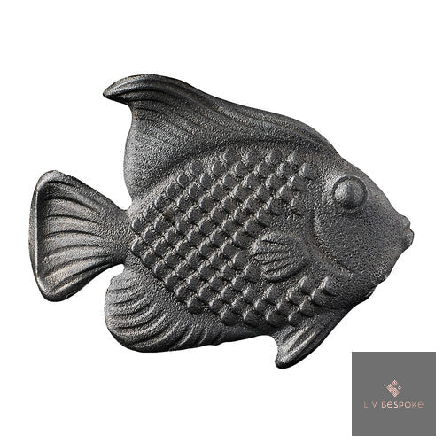 Fish finial in cast steel