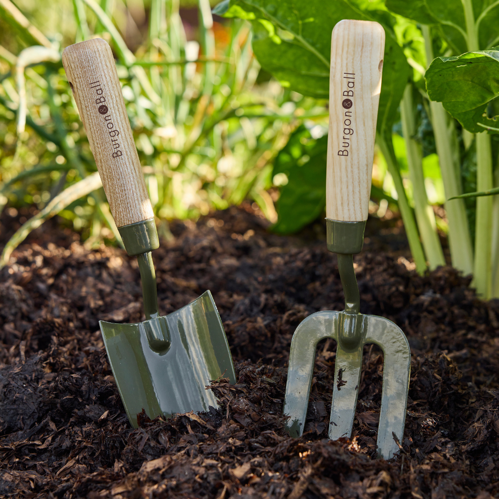 Burgon & Ball RHS BoronGreen Hand Fork