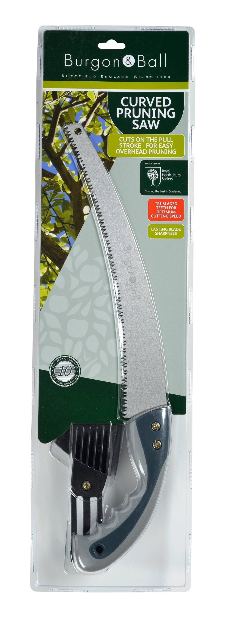 Burgon & Ball RHS Curved Pruning Saw | 32cm Blade