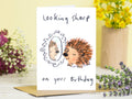 Hedgehog Card Looking Sharp On Your Birthday