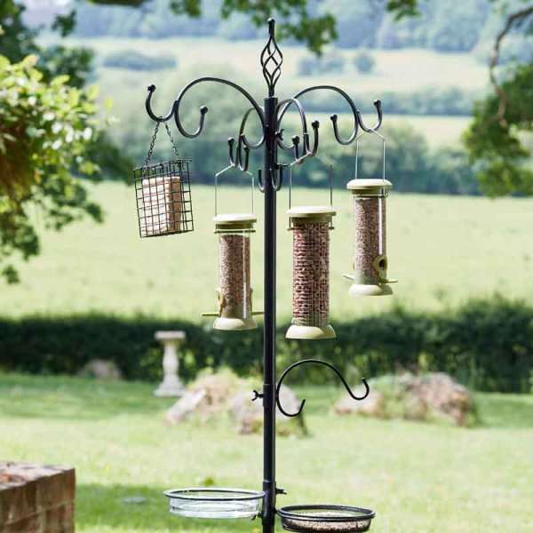 ChapelWood Complete Bird Dining Station | 204cm, 4 Feeders