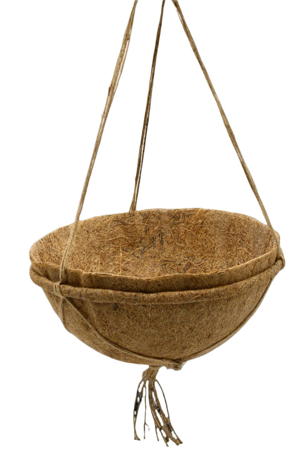 Round Coco Liners – 100% Biodegradable Coir for Hanging Baskets | CoirProducts