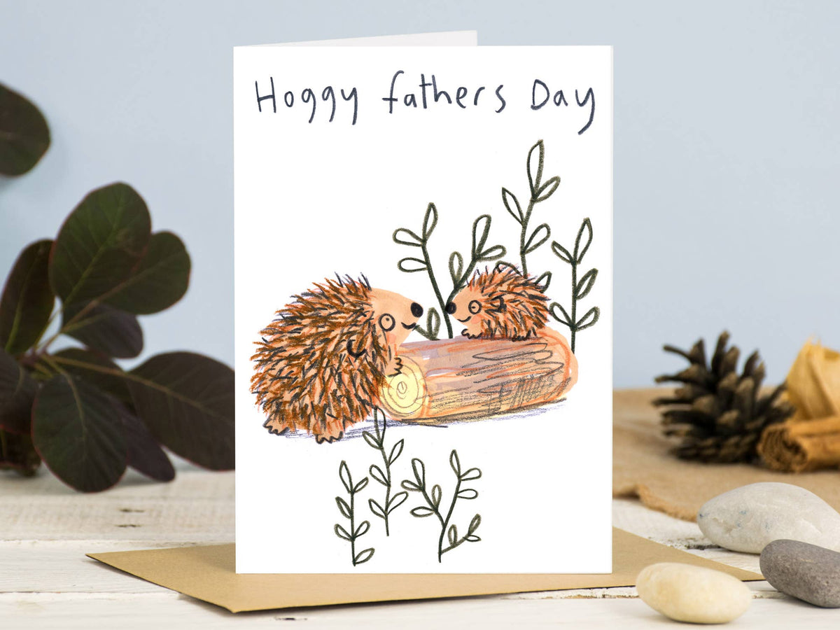 Hoggy Fathers Day Card