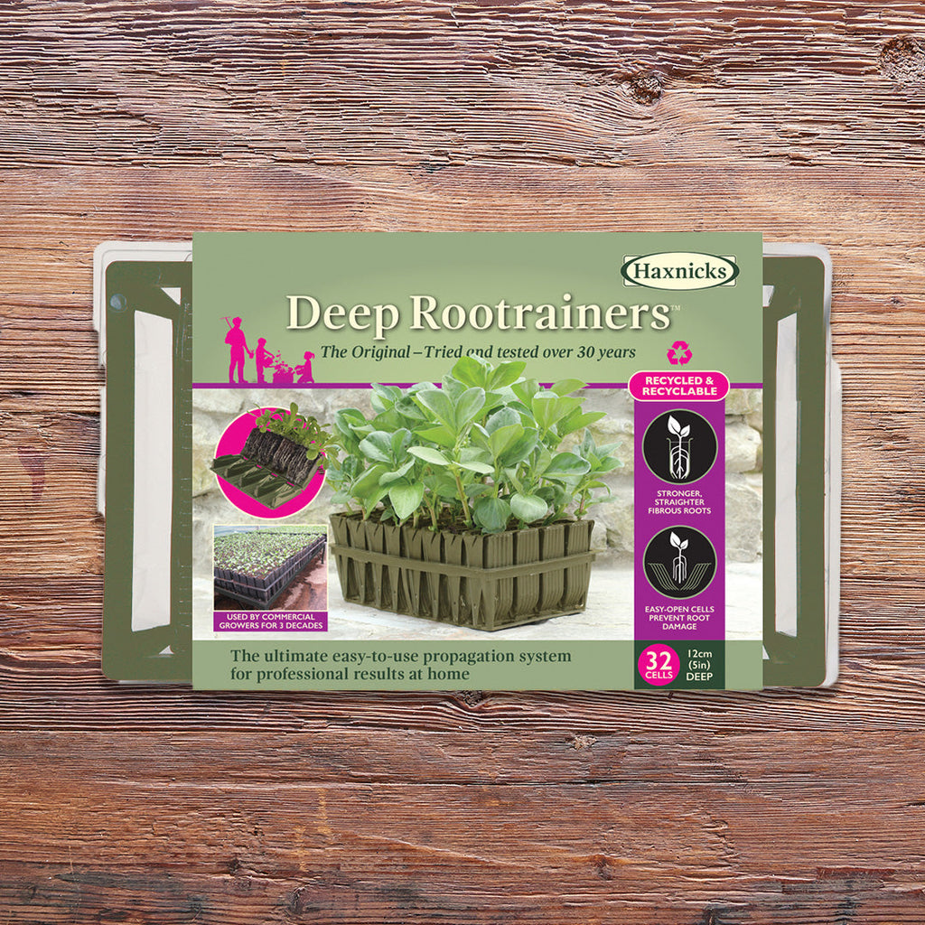 Haxnicks Deep Rootrainers | 32 Cells, 12cm Deep