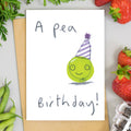 A Pea Birthday Card