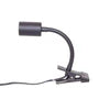 Grow Gang Stelo Gooseneck Lamp Stand in black with spring clip