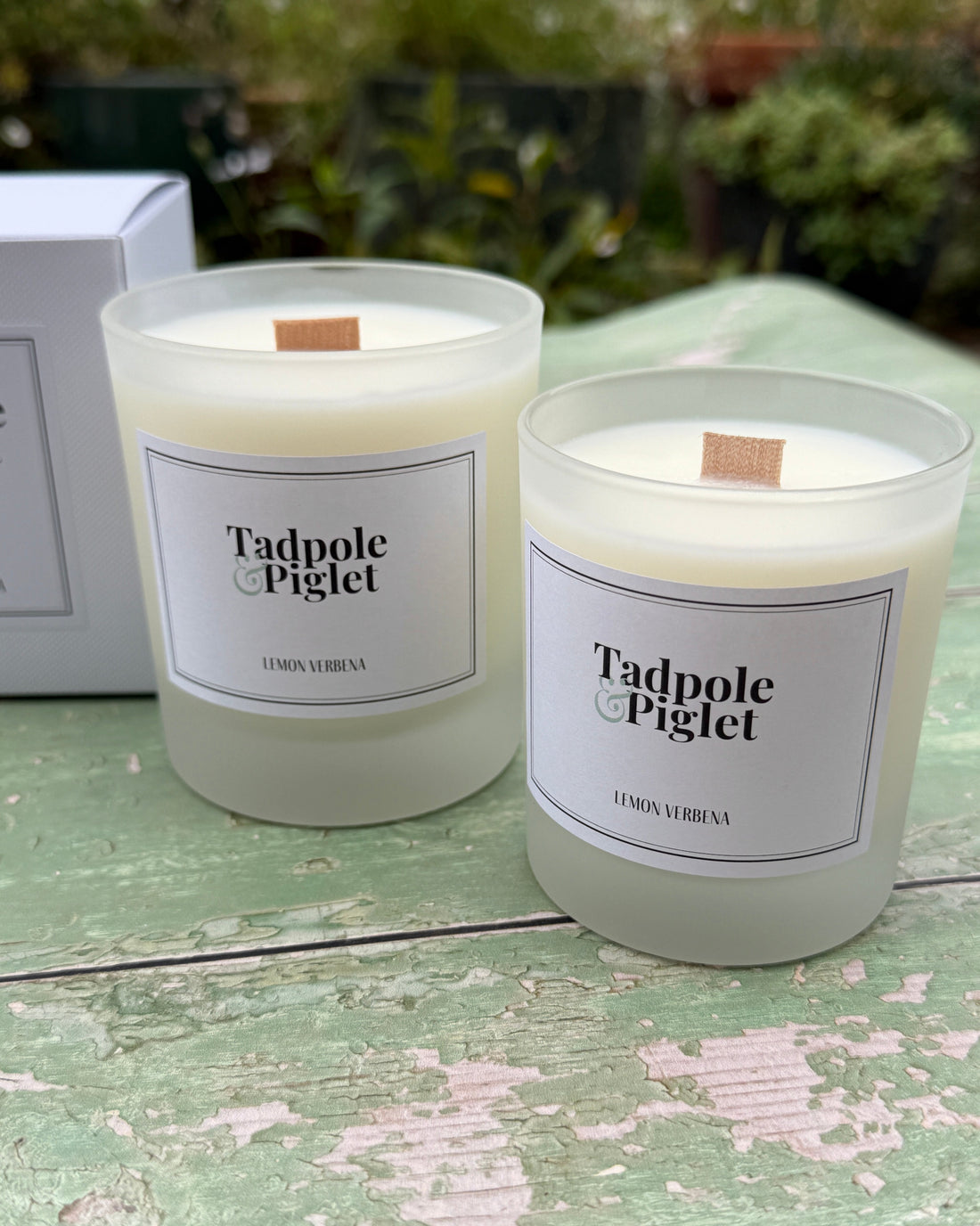 Lemon Verbena Scented Candle - Bishy Barnabees Cottage Garden Ltd