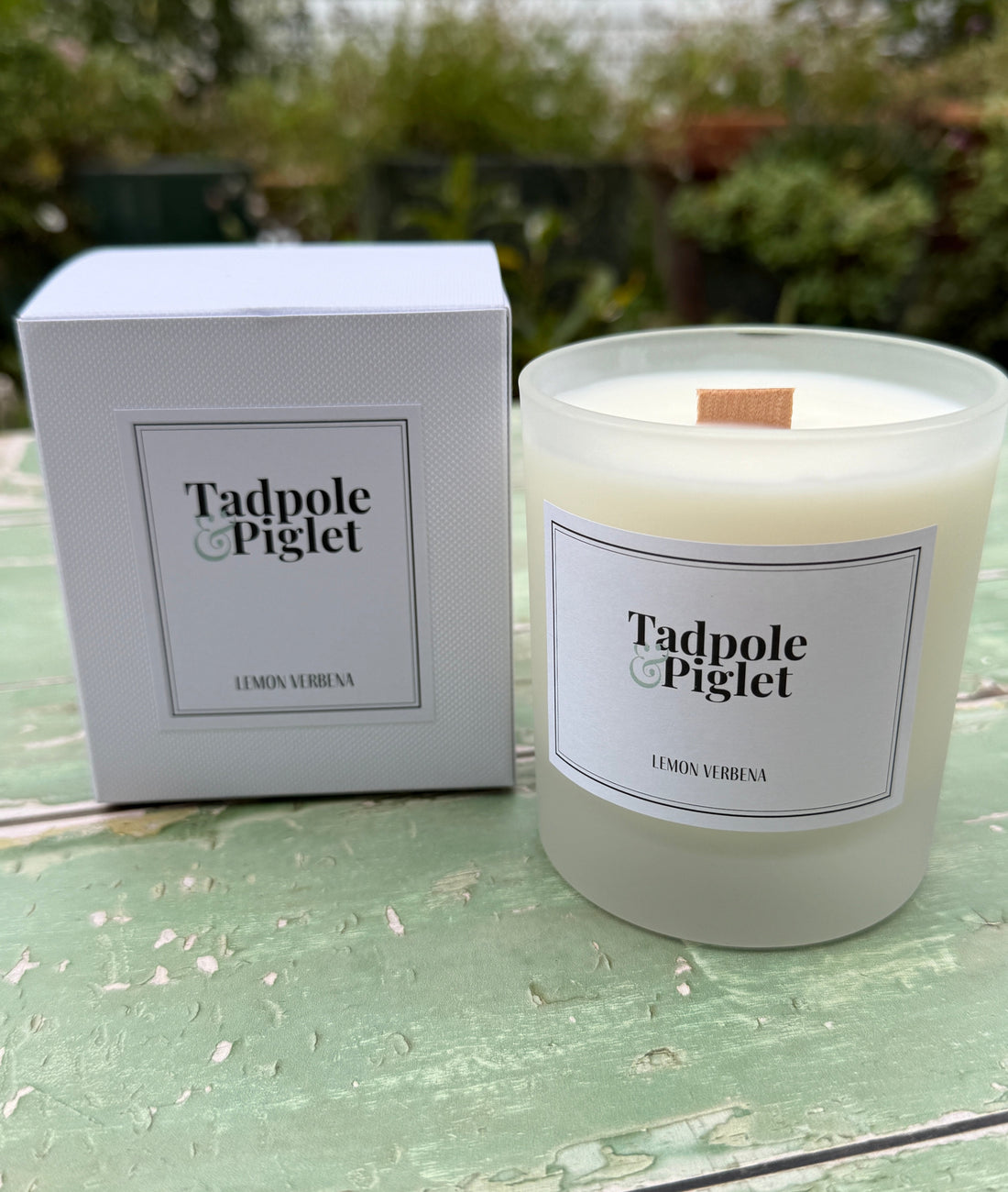 Lemon Verbena Scented Candle - Bishy Barnabees Cottage Garden Ltd