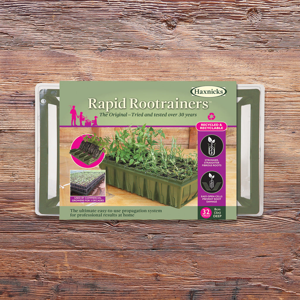 Haxnicks Rapid Rootrainers | 32 Cells, 8cm Deep