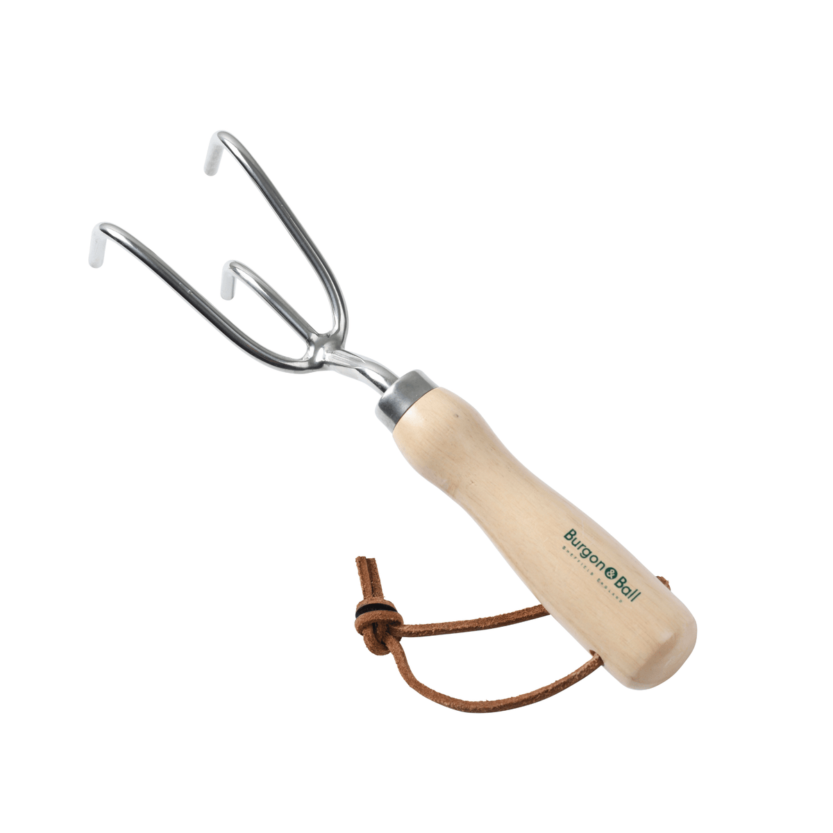 RHS Endorsed Stainless Steel Claw Cultivator by Burgon & Ball